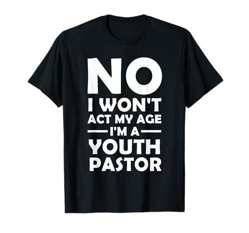Cool Youth Pastor Art Men Boys Preacher Minister Christian T-Shirt