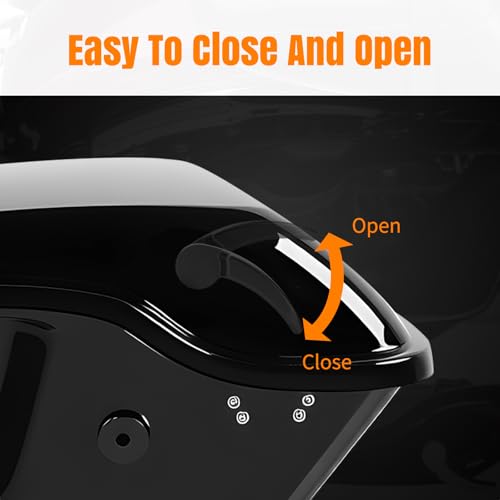 Kit de Palanca de Seguro para Alforja de Acero Inoxidable compatible con Harley Davidson Touring Street Glide Electra Glide Road King Road Glide Ultra Limited FLHR FLHT FLHX FLHTK 2014-2024 (Trasero) miniatura 2