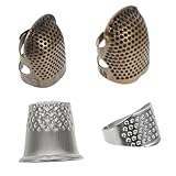Couvre-doigt de file KAILIKETIY 2ensembles Topettes Métal Pour Couture Broderie Et Quilting Accessoires Pratiques Pour Artisanat Des Doigts