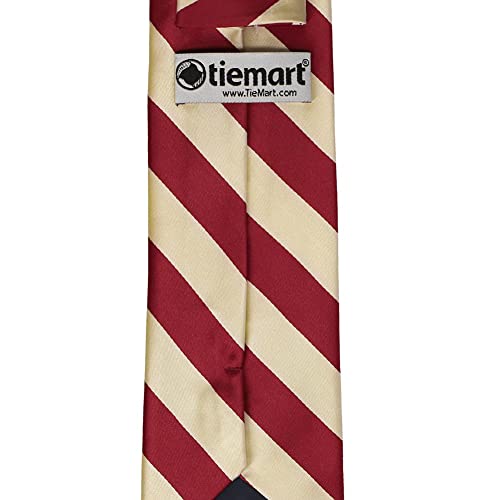 Image of tiemart Men's Striped Tie Standard Length