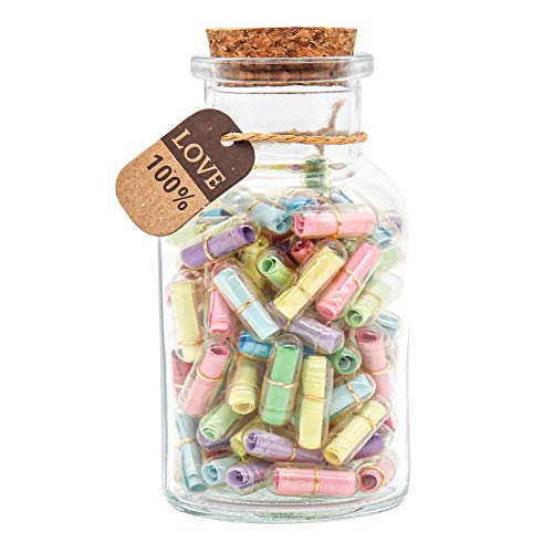 KBFUSHI Capsule Letters Message in a Bottle - Cute Things Gifts for Boyfriend/Girlfriend - Love...