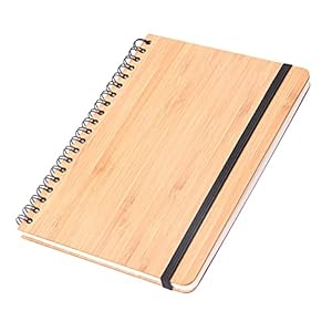 WYRXFFEnvironmental protection materials, renewable resources, Bamboo Notebook Notepad, Made Of Green MaterialsJournal