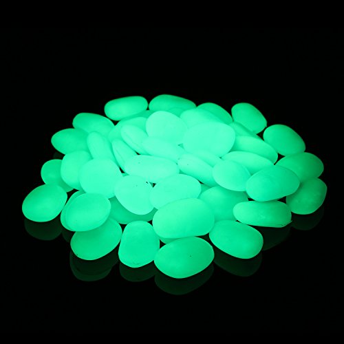 Shiny stone glow in the dark pebbles,decorative glow st…