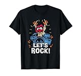 Disney The Muppets Animal Let's Rock Drums Distressed Logo T-Shirt