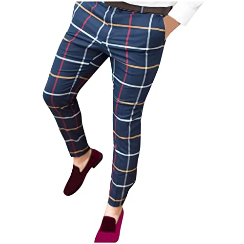 LAOSU Jogger Pants Homme Pantalon Imperméable Pantalon Homme Habillé Pantalon Cargo Beige Pantalon Kaki Homme Pantalon Gris Homme Pantalon Habillé Homme Pantalon Slim Homme S Bleu Foncé