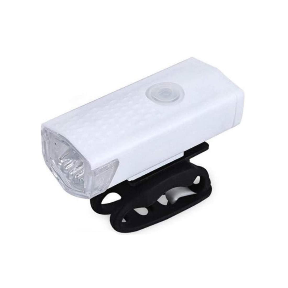 Luce Anteriore in Bicicletta, Faro Bici da Bici 300 lumens Faro Bici Ricaricabile USB con 3 modalità Bianca da Fuoco in Bicicletta Bianca