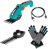 Gardena Akku-Grasschere ComfortCut Li: Rasenkantenschere mit 8 cm...