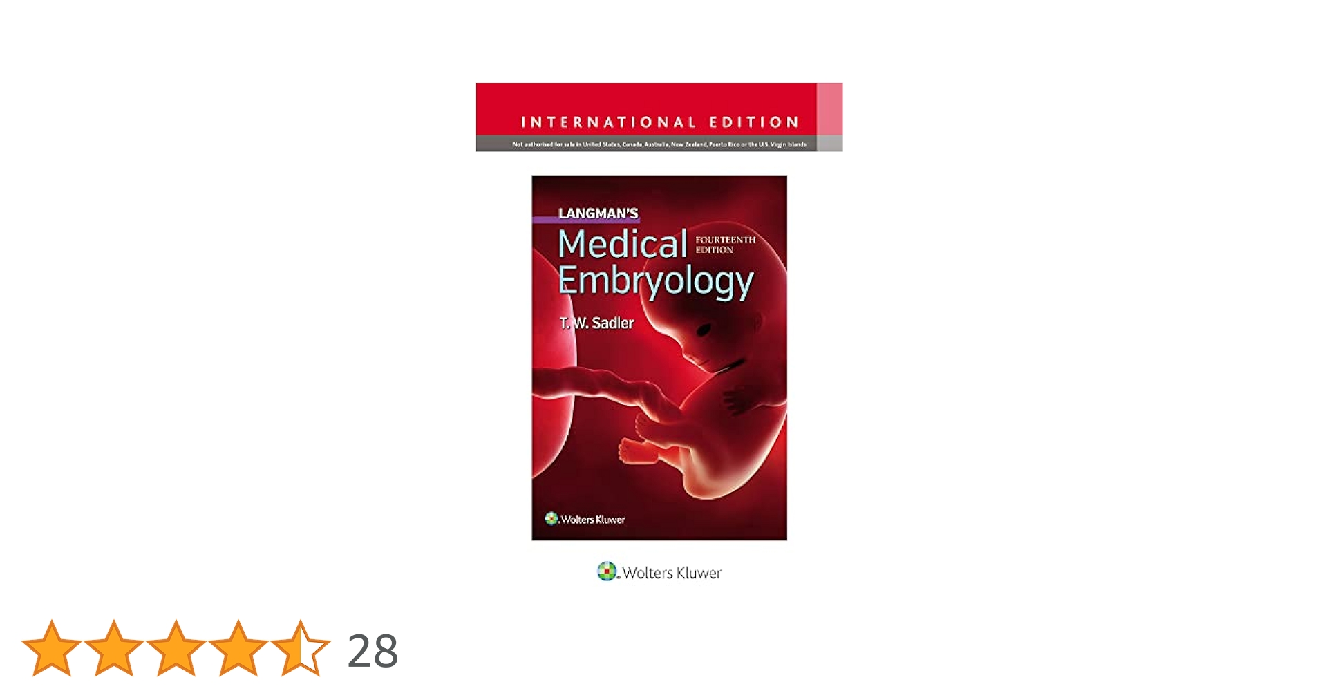 Langman's Medical Embryology: 9781975114848: Medicine