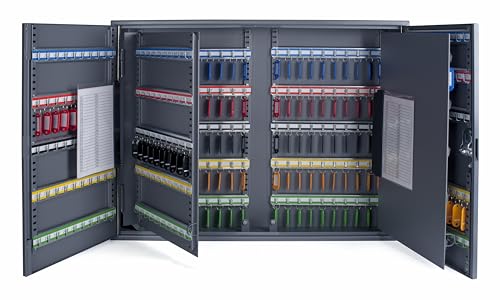 Pavo 8032129 Schlüsselkasten für 300 Schlüssel, Dunkelgrau, Grau Pavo 8032129 Schlüsselkasten für 300 Schlüssel, Dunkelgrau, Grau