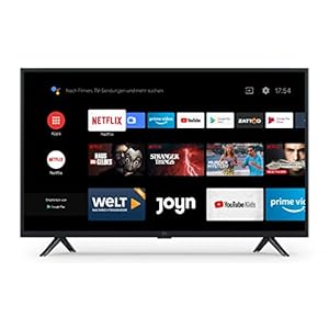 Xiaomi Mi Smart TV 4A 32 “(HD LED Smart TV, Triple Tuner, Android TV 9.0, afstandsbediening met microfoon, Amazon Prime Video en Netflix)
