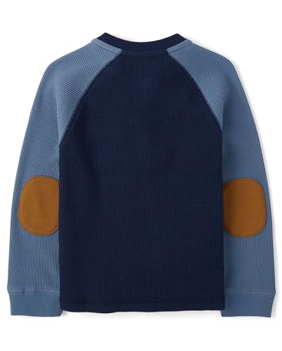 Image of Gymboree Boys and Toddler Long Sleeve Thermal Henley Shirt