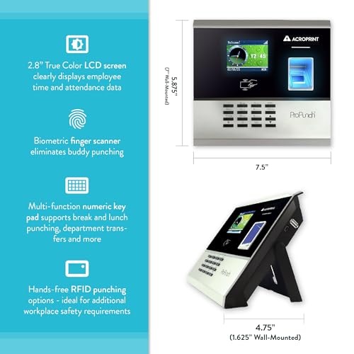 Acroprint MX200 view1