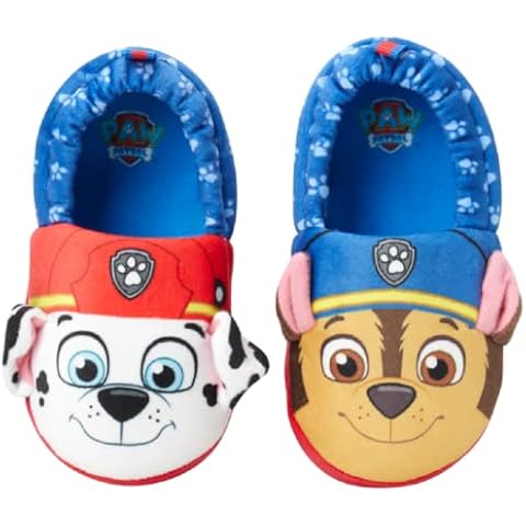 Nickelodeon Paw Patrol Plush Slippers for Kids Cover