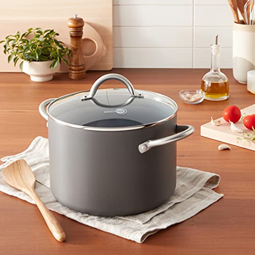 Greenpan CC003314-003 Lima Hard Anodized Healthy Ceramic Nonstick 8Qt Stock Pot thumb #4