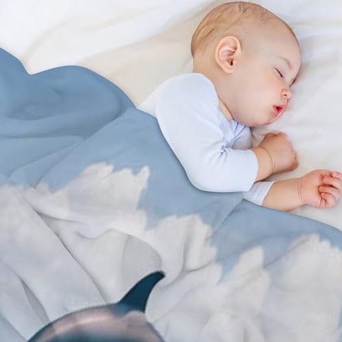 Manta de delfín extrasuave para sofá cama y televisión 4