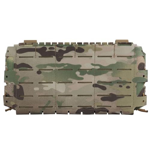 Tactical Triple Mag Pouch Hook and Loop 5.56 Mag Placard, The MOLLE Front Flap Hanging Panel for Chest Rig Huntting Vest Plate Carriers(CP) Tactical Triple Mag Pouch Hook and Loop 5.56 Mag Placard, The MOLLE Front Flap Hanging Panel for Chest Rig Huntting Vest Plate Carriers(CP)