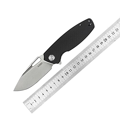 Kubey Tityus Ku322A Folding Pocket Knife With 3.39" Drop Point Blade G10 Handle For Outdoor Camping Everyday Carry #TOP5