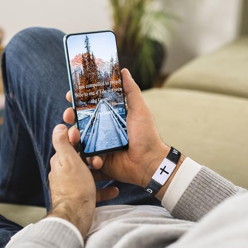 Daily Bible Verse WWJD Bracelet, Christian Jesus Wearable Bracelet for Women Men, WWJD Bracelet - What Would Jesus Do Bracelet2