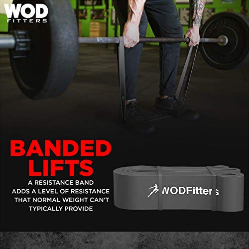 Image of WODFitters Pro Series Pull-Up Assistance Bands - Premium Resistance Loop Bands for Assisted Pull Ups, Muscle Ups, Strength Training & Mobility - Durable Bands for Functional Fitness