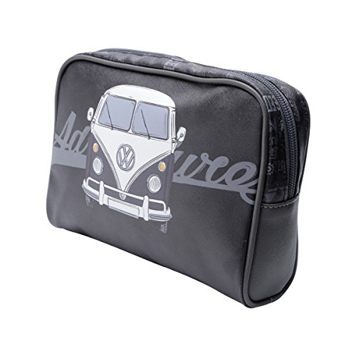 Necessaire Pu Vw Kombi Adventure Fd Preto 23.5x6.5x17cm Urban Preto