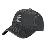 Photo Gallery keep calm and eat lobster, berretto da baseball in cotone lavato, cappello vintage per papà, regolabile, per uomo e donna, nero, #183, etichettalia unica Photo Gallery keep calm and eat lobster, berretto da baseball in cotone lavato, cappello vintage per papà, regolabile, per uomo e donna, nero, #183, etichettalia unica
