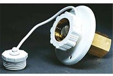 Water Fill Flush Mount Plast44; Polar White