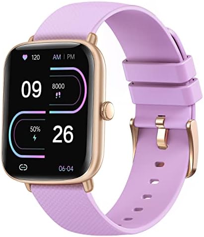 DoSmarter Fitness Tracker, Lightweight Smartwatch with Heart Rate Blood Oxygen Monitor, Sleep Tracker, Pedometer, Calories Counter, Waterproof Fitness Watch for Women Men