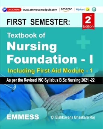 Buy Textbook Of Nursing Foundation -1 By Bhaskar Raj Book Online at Low ...