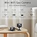 EKJANEPE 1080P WiFi Tragbare Mini-Kamera mit Nachtsicht & Bewegungserkennung, Indoor Outdoor-Sicherheitskamera mit Akku, Kostenloser Cloud-Speicher und APP-Steuerung für Haus, Haustiere