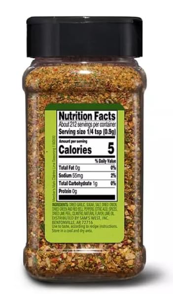 Cilantro Lime Seasoning Blend, 4 Bottles Pack