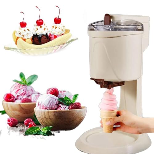  Gelatiera e Macchina per Dessert, Fruit Soft Prepara Gelato con Compressore, Gelato, Sorbetto, Yogurt, Frullati, Granita e Altro Ancora