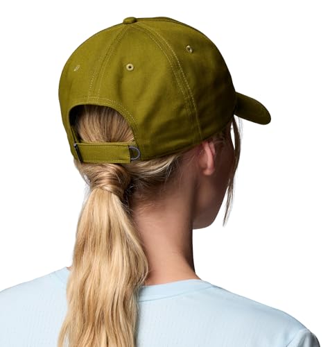 Image of Columbia Unisex Provisions Ball Cap, Lemon Wash /Mountain Landscape