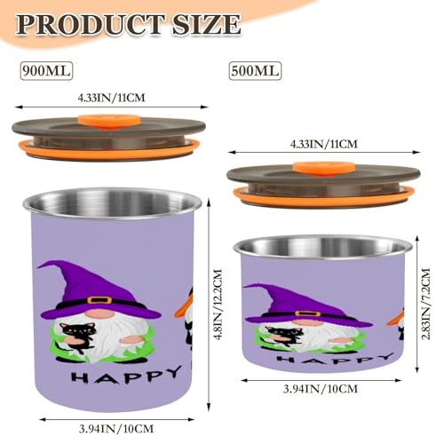 Envase hermético para café de acero inoxidable 30oz miniatura 2
