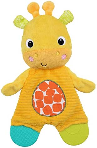 Bright Starts Snuggle & Teethe Yeni Doğanlar için Zürafa Peluş Diş Kaşıyıcı Oyuncak - Görsel 4