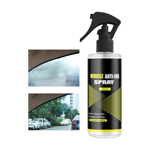 Parabrisas antivaho para coche, 100 ml, limpiador de cristales, fórmula de secado rápido, protección fiable para ventanillas