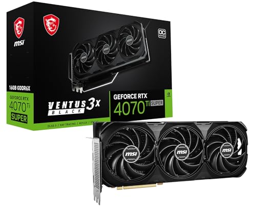 グラフィックボード・グラボ・ビデオカード MSI GEFORCE RTX 4070 Ti SUPER VENTUS 2X MSI GeForce RTX™ 4070 Ti SUPER 16G VENTUS 2X