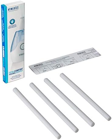 Homedics TotalComfort Personal Humidifer Replacement Wicks, 4 Pack | Works with Homedics UHE-CM15 Ultrasonic Humidifier Humidifier Filter Replacement Prevents Mineral Build-Up