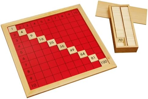 Kid Advance Montessori Pythagoras Board