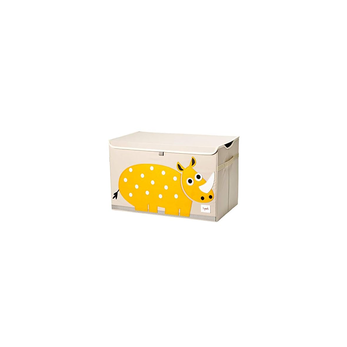 3 Sprouts Kids Toy Chest – Baúl De Almacenamiento Para Habitación De Niños Y Niñas, Rhino