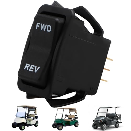 KPALAG Forward Reverse Rocker Switch Compatible with EZGO TXT PDS Electric 2003-up, Electric TXT 2-Current, 4-6-Passenger Shuttle, ST Express, ST Sport Replace#: 74323-G01