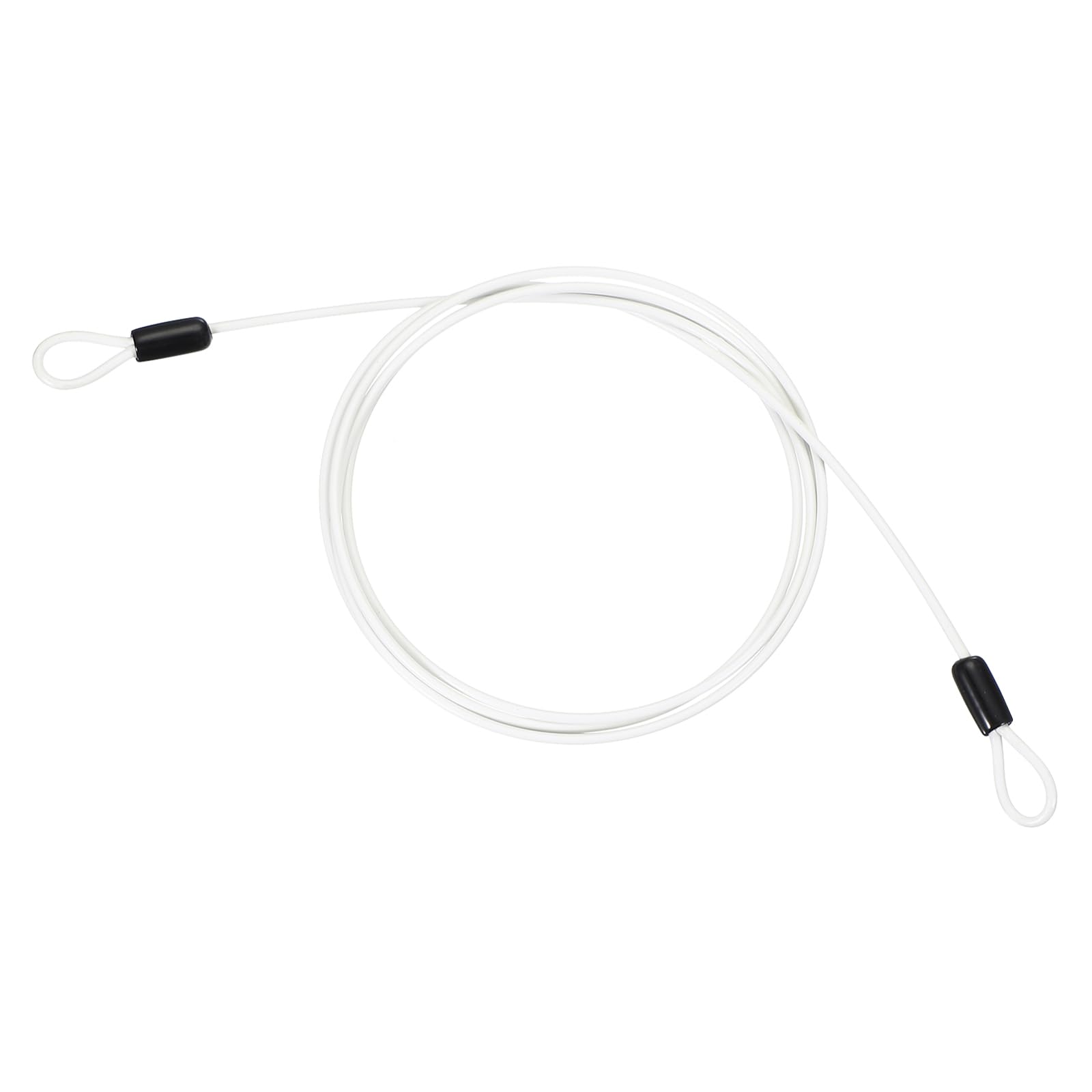 PATIKIL 1/8" Dia Vinyl Coated Stainless Steel Cable with Loops