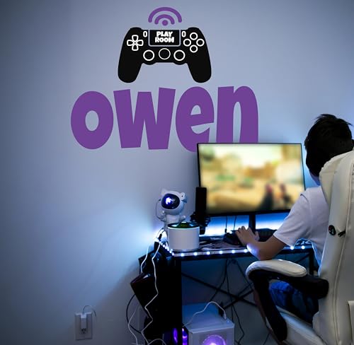 Vinilo decorativo personalizado para gamer 50.8x40.64 cm miniatura 2