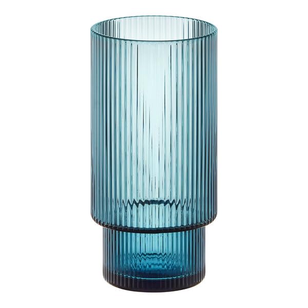 13 oz Blue Highball Glass 5 1 2 Inches Height 12 Case