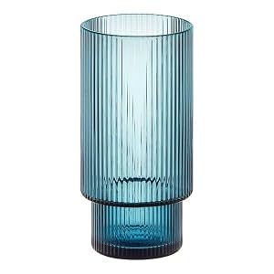 13 oz Blue Highball Glass 5 1 2 Inches Height 12 Case