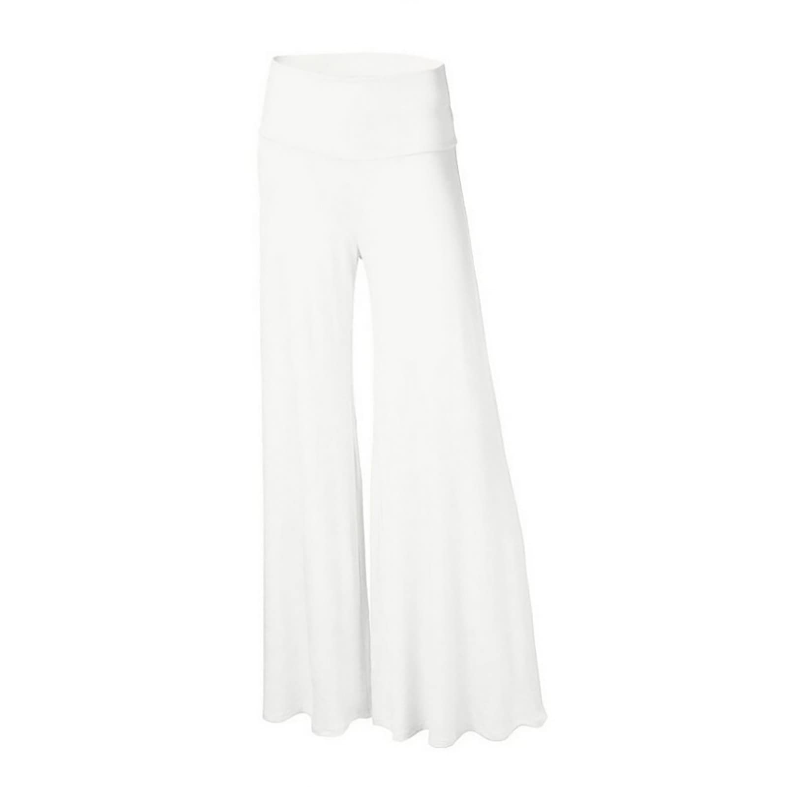 Pantalon large fluide femme : le confort taille haute pour le yoga et le quotidien