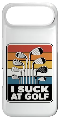 I Suck At Golf Joke ʔSt s Ȓj St X}zP[X iPhone Air p