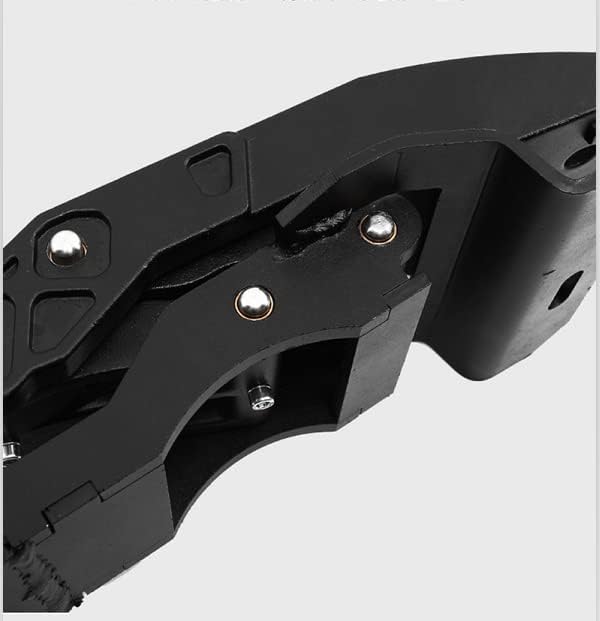 Close-up view of the running board's deployment mechanism.