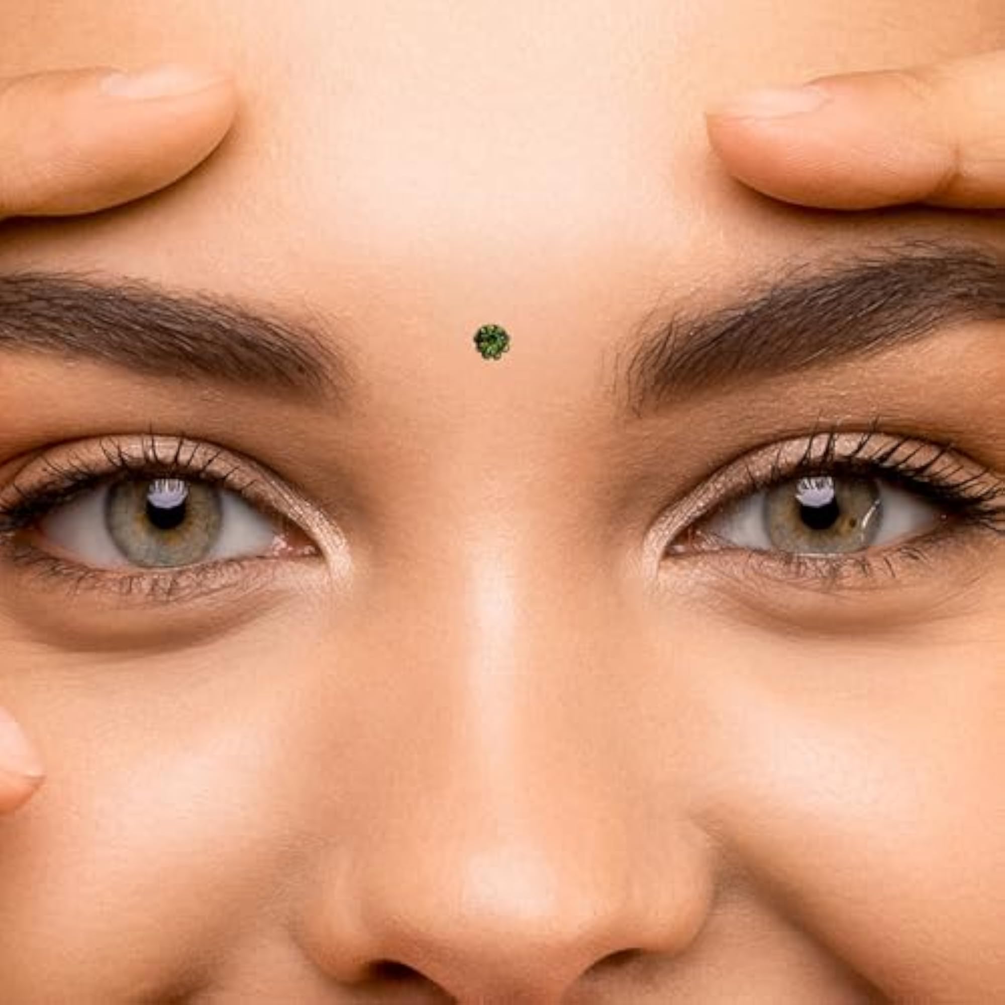 Handcrafted Diamond Dot Bindi, Unique Body Art