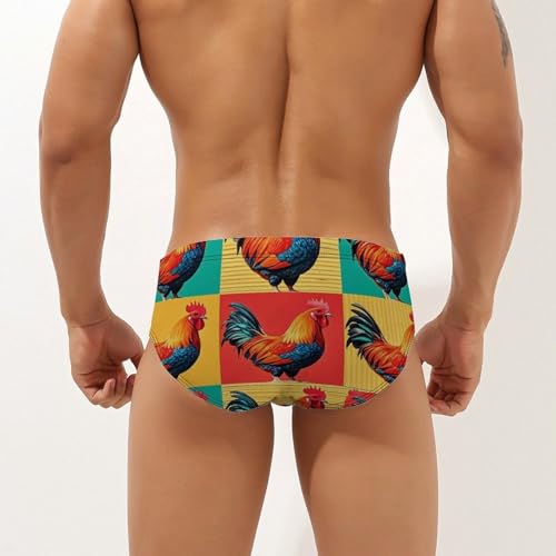 Men Boys Low Rise Swim Briefs Comfortable Swimwear Swim Trunk2
