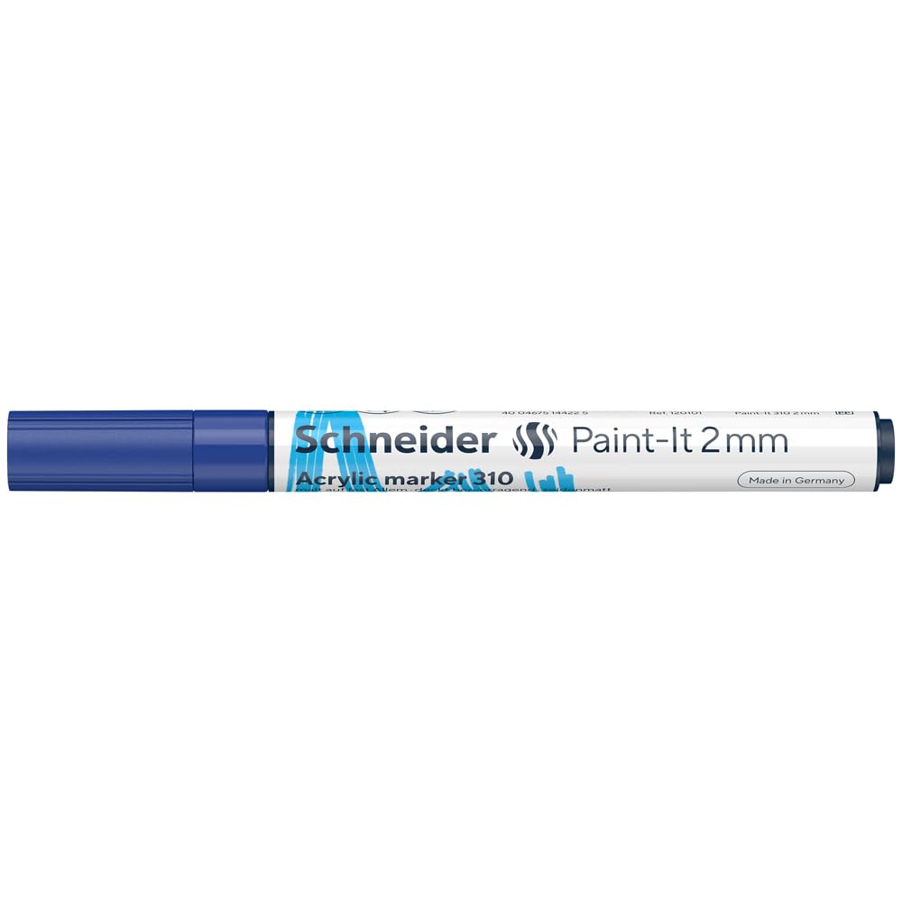 SCHNEIDER 310 AKRİLİK MARKER 2MM MAVİ- 120103